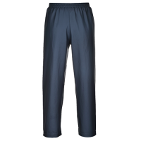 CALÇA IMPERMEÁVEL EM PU AZUL ESC CINT/ELAST S351